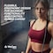Wecare Fitness Jump Rope 180g with Ball Bearings For Workouts, Black WF-JP-180G - alternate 3